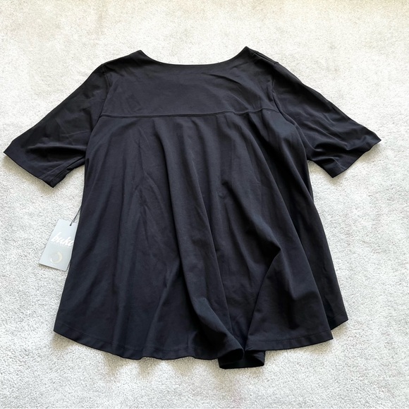 BUKI NWT GINZA TEE SIZE LARGE LAGENLOOK MINIMALIST MODERN CHIC ARTSY ELEGANT - Picture 5 of 10